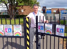 Seaburn Dene Primary School headteacher John Howe is "hopeful" of a return to normal schooling.