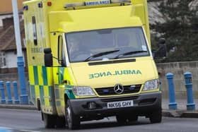 An ambulance was sent to a road traffic collision on the A19.