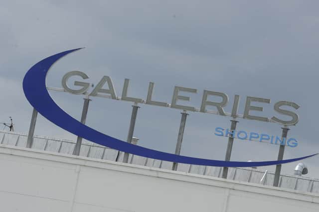 The Galleries shopping centre at Washington.