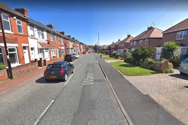 The incident took place on Warwick Terrace, Sunderland. Image by Google Maps.