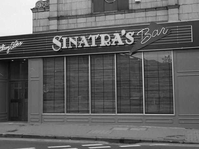 Sinatra's Bar in Holmeside was in the picture in December 1987. Does this bring back memories?