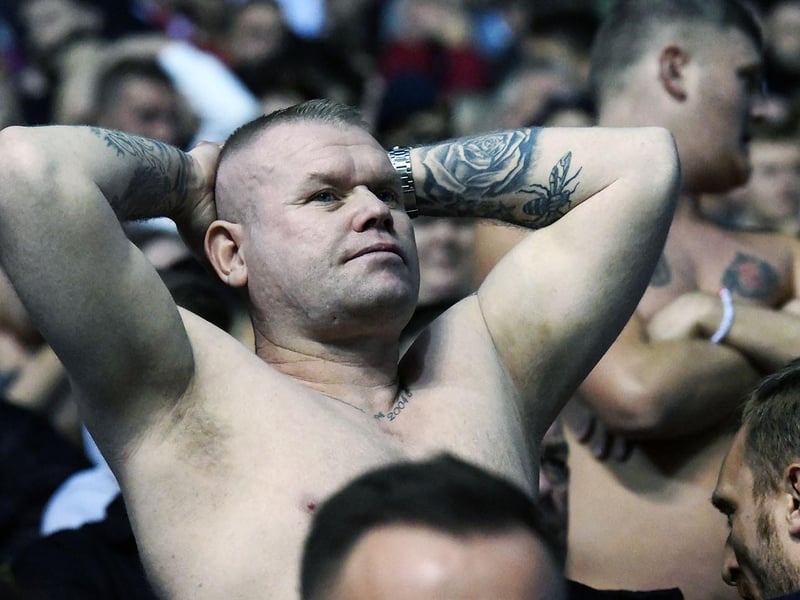 Passionate Sunderland fans cheer the Black Cats on away from home at Birmingham City.