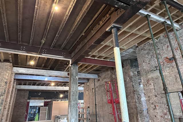 Structural and building works are nearing completion ahead of the fit out