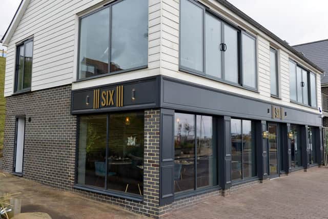 Six has opened in former parking spaces in Pier Point