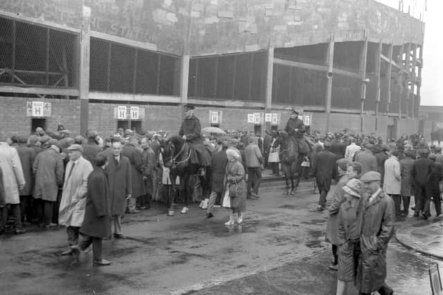 Was a trip to Roker Park always on the cards over your bank holiday weekend? Here's the queue outside the Roker End in 1966.