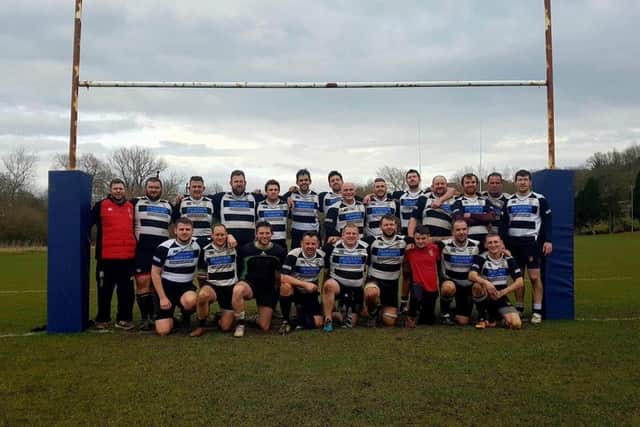 Houghton Rugby Club paid tribute to fellow Boar Dan Turnbull