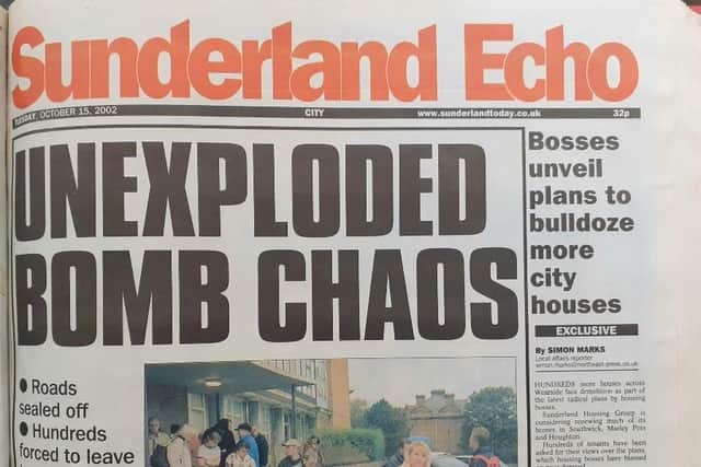 How the Echo broke the story on October 15, 2002.