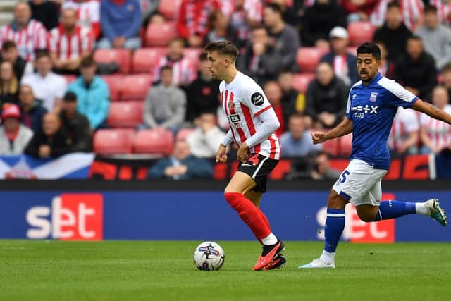 Dan Neil playing for Sunderland.