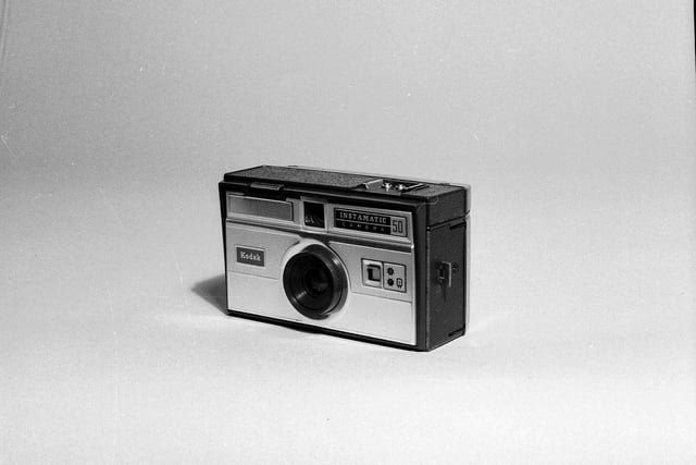 Just the thing to capture thast perfect 1960s festive moment - the latest model of Kodak Instamatic camera.