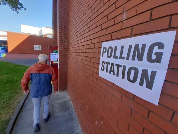 Polling stations are open until 10pm