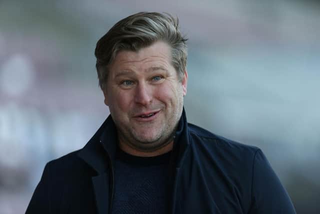 Oxford United manager Karl Robinson.