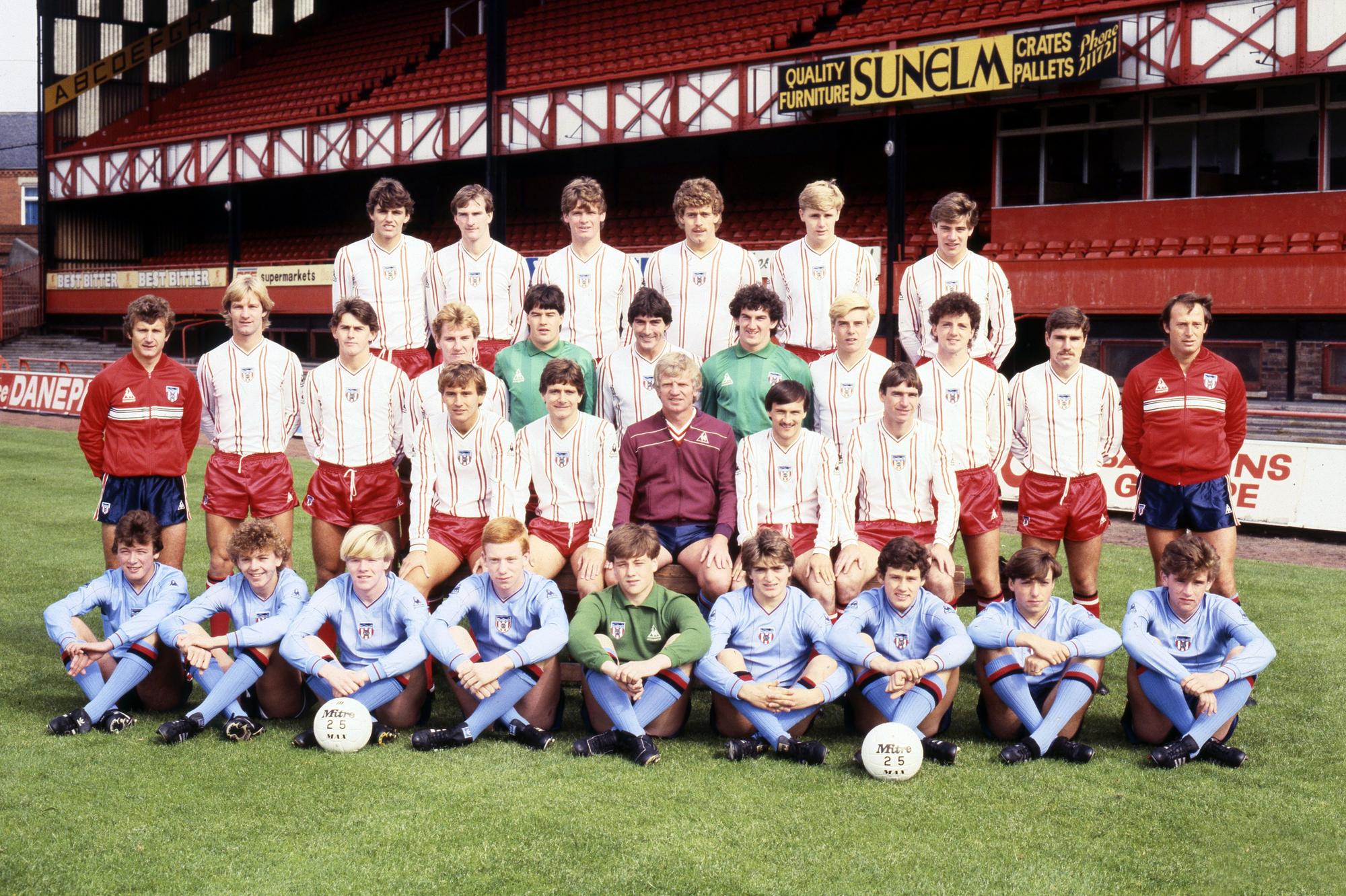 SUNDERLAND  F.C TEAM PRINT 1982 