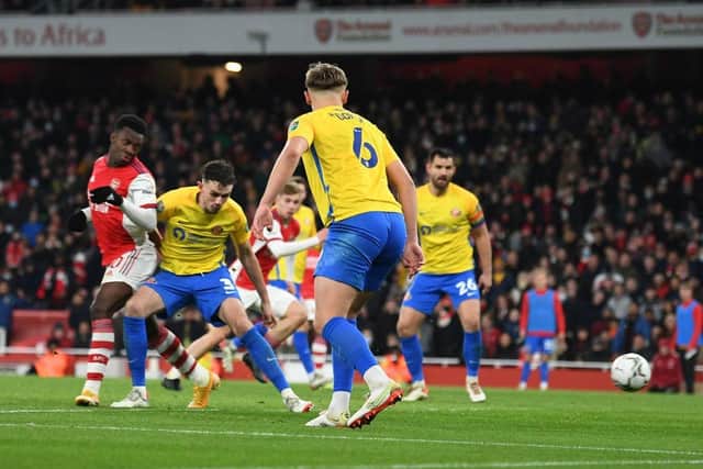 Sunderland reached the quarter-finals of the Carabao Cup last season (Photo by David Price/Arsenal FC via Getty Images)