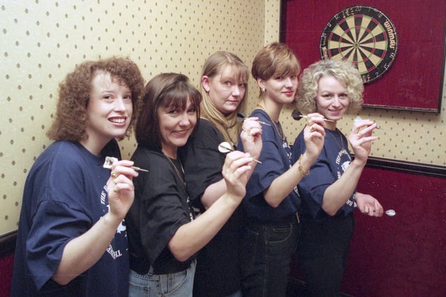 Regulars at the Brewers Arms, the Bowes-Lyon and the Wheatsheaf, all in Hetton, combined to stage a charity effort in aid of the Sunderland General Hospital baby care unit in 1994.