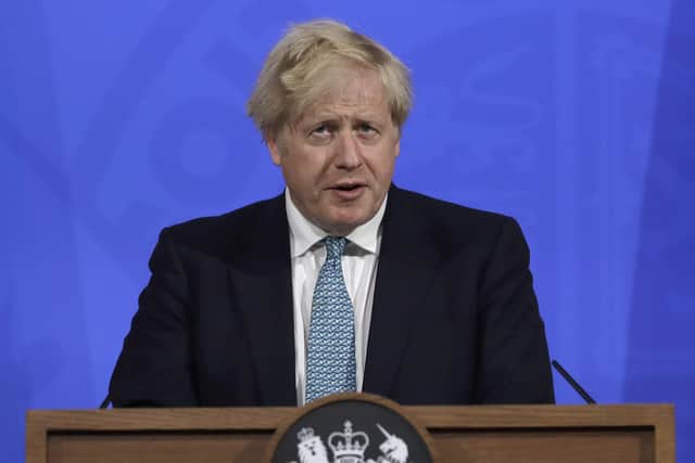 Prime Minister Boris Johnson has admitted that step four of the road map out of lockdown is under threat. Photo: PA.