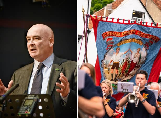 RMT General Secretary Mick Lynch is to speak at the 2022 Durham Miners Gala