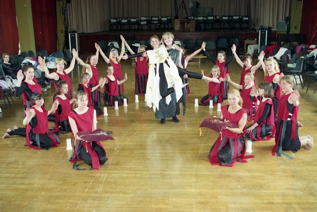 Hylton Red House Dance Group pictured during their show in 1994. Have you spotted a familiar face?