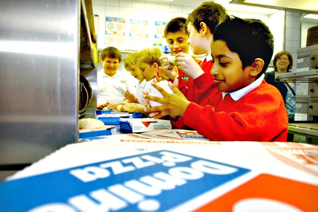 Richard Avenue Primary School pupils had a trip with a difference when they learned how to make pizza in Pallion in 2008.