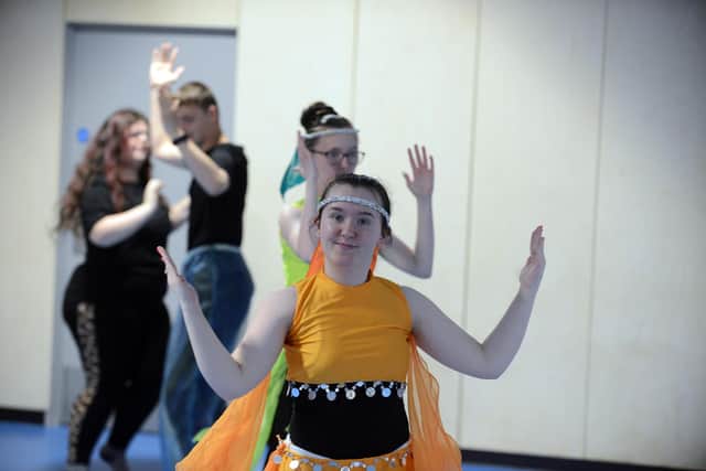 Opening dance tour performance at Barbara Priestman Academy.