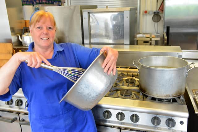 West Boldon Primary School cook Elaine Alexander has retired after working as a school cook for 30 years.