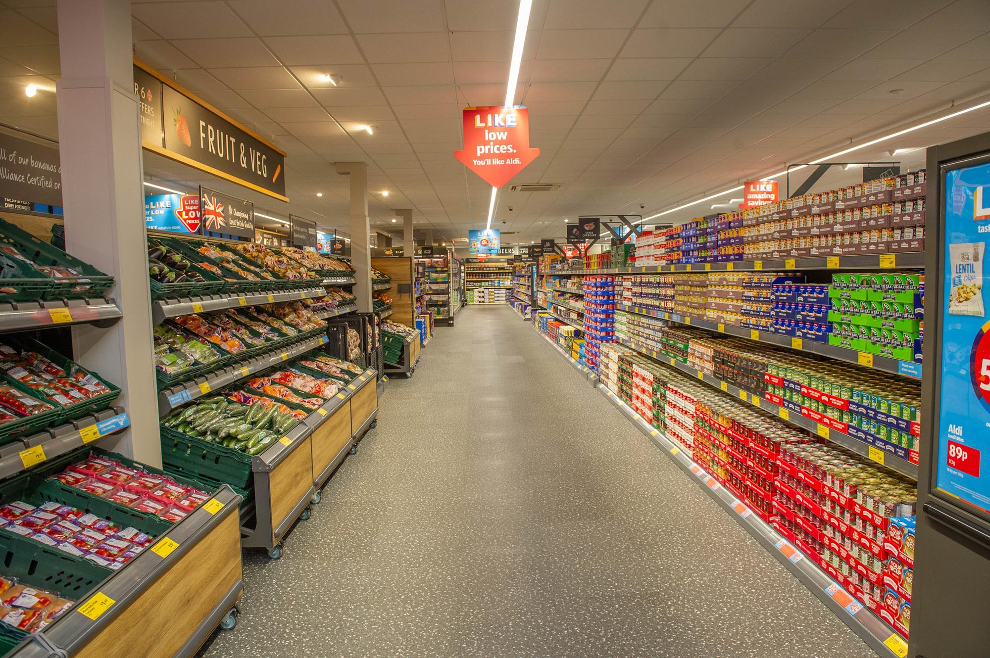 GV of the Aldi Store, Gamble Road, Portsmouth. Picture: Habibur Rahman