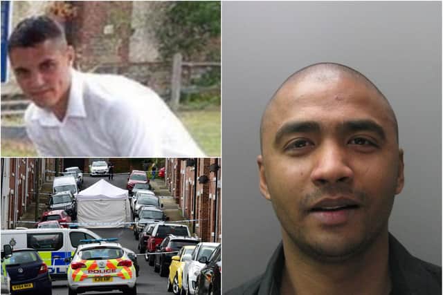 Mohammed Rahman stabbed Alan Stokoe, 26, with a knife during a violent clash outside the home of Laura McGee, who they had both had relationships with.