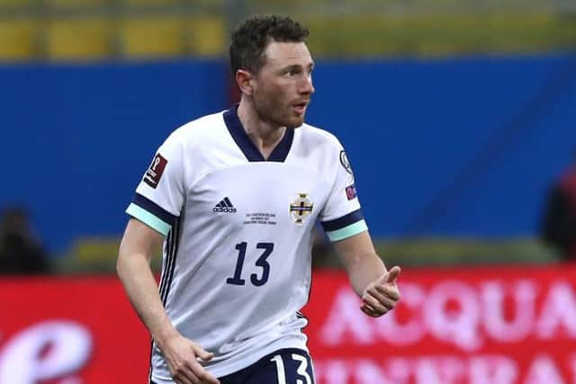 Corry Evans has withdrawn from the Northern Ireland squad (Photo by Marco Luzzani/Getty Images)