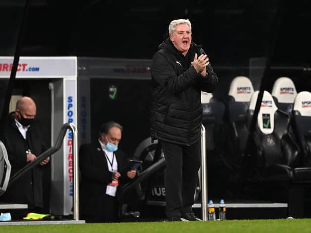 Newcastle manager Steve Bruce. (Photo by Stu Forster/Getty Images)