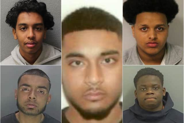 The five men had scammed more than £700,000 from victims across the UK.