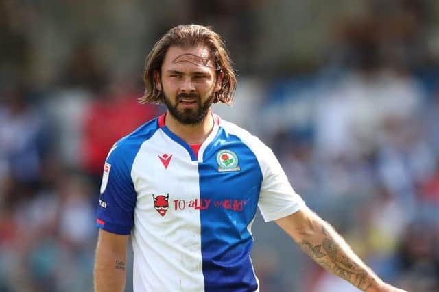 Bradley Dack playing for Blackburn Rovers.