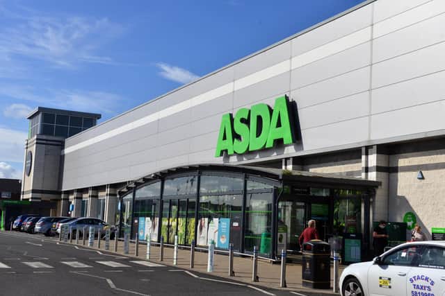 No queues outside Asda Seahamafter lockdown restrictions were lifted.