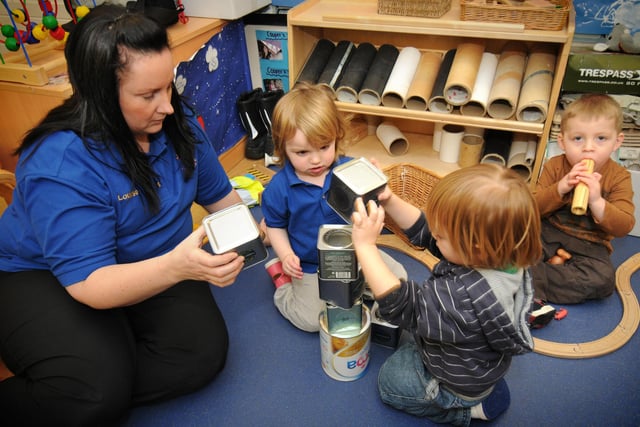Kiddywinx Day Care at New Silksworth Infants School, Blind Lane, in 2013. Recognise anyone?