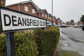 Deansfield Close in Sunderland where Harry Conlon, 77, was assaulted on Christmas Eve. He died of his injuries on Monday January 18