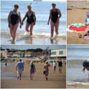 Sunderland's beaches were filled with people making the most of the hot weather.