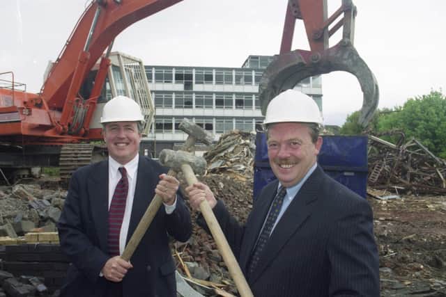 The end of an era for Monkwearmouth College which was bulldozed as part of a £300,000 redevelopment scheme.