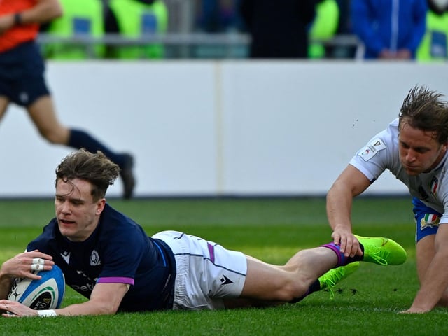 At his elusive best for his try, his 12th for his country. Also showed good awareness to play in Russell in the move which led to Scotland’s opening try. 7