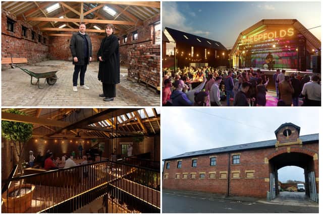 Work is forging ahead on the £2m transformation of Sheepfolds Stables