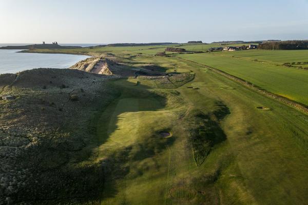 Sitting in the shadow of Dunstanburgh Castle, the course designed by James Braid wraps around the magnificent Embleton Bay.
Membership options include: Full £500; Young Adult £275; Youth £195. Visit https://www.dunstanburgh.com/ for more.