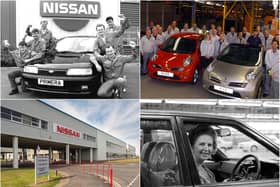 A selection of images from Nissan's first 35 years on Wearside.