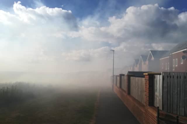 Complaints of fires started in the Bunny Hill area of Sunderland have been reported.