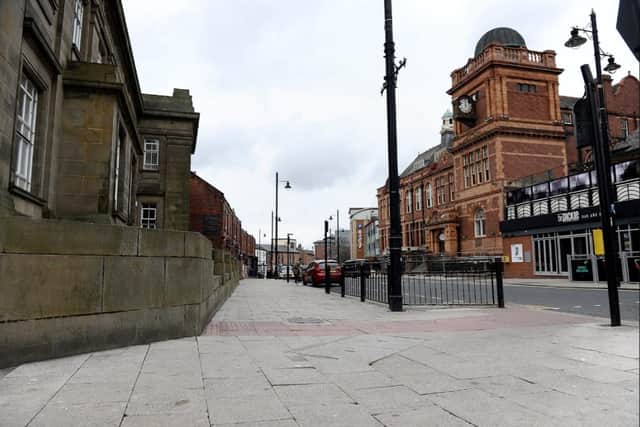 Sunderland city centre has been quiet since the coronavirus lockdown was implemented on Monday, March 23.
