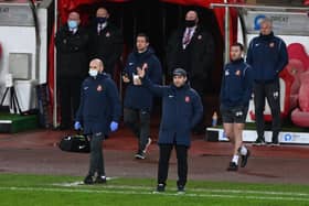 Sunderland manager Lee Johnson. (Photo by Stu Forster/Getty Images)