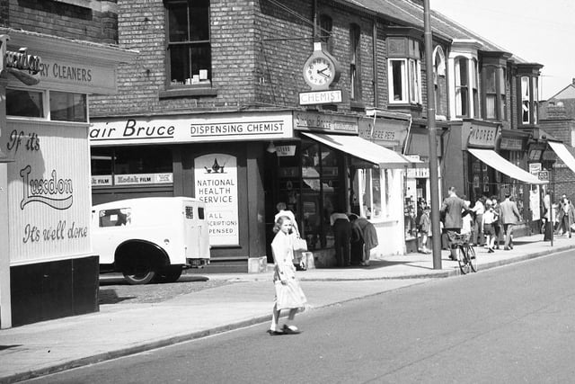 Villette Road, probably one of the busiest centres in Sunderland in this 1959 photo.