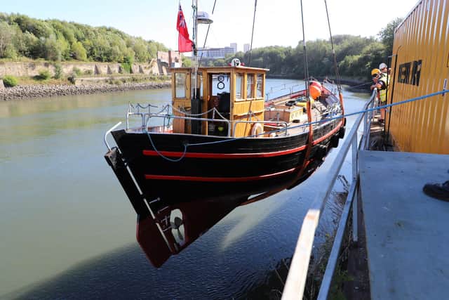 The fantastic moment arrives as Willdora is relaunched back into the Wear.