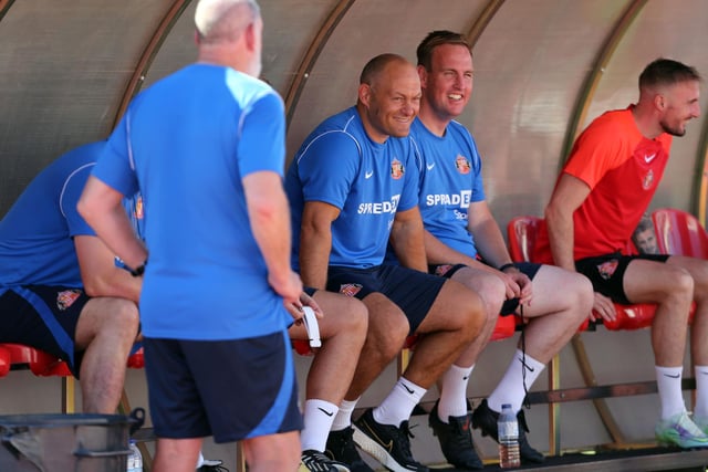 The Sunderland players are working hard in Portugal.  Picture by Ian Horrocks