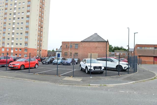 The car park at the Queen Street Masonic Temple will help to support businesses in the local area.