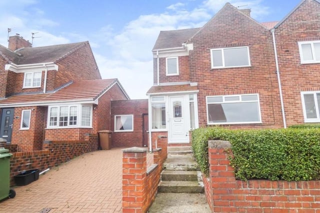 This semi-detached home in New Silksworth is available for offers over £139,950.