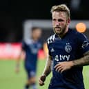 Former Derby County striker Johnny Russell is linked with a shock move to Newcastle United. (Photo by Emilee Chinn/Getty Images)