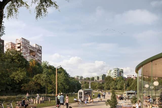 How the new Riverside Park will look