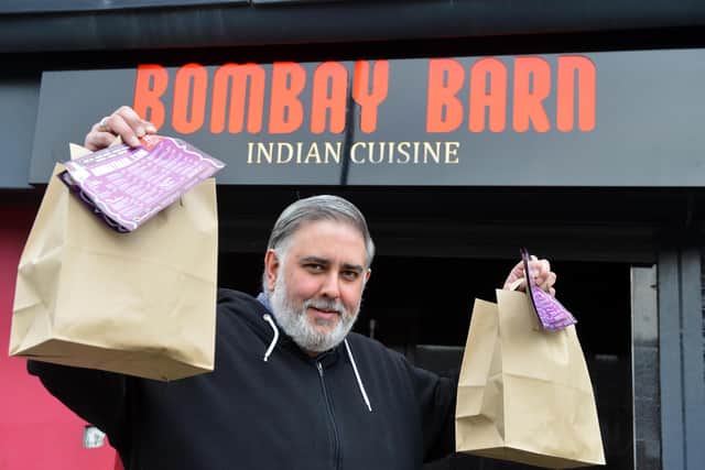 Bombay Barn Arif Sheikh is supporting the community with food delivery